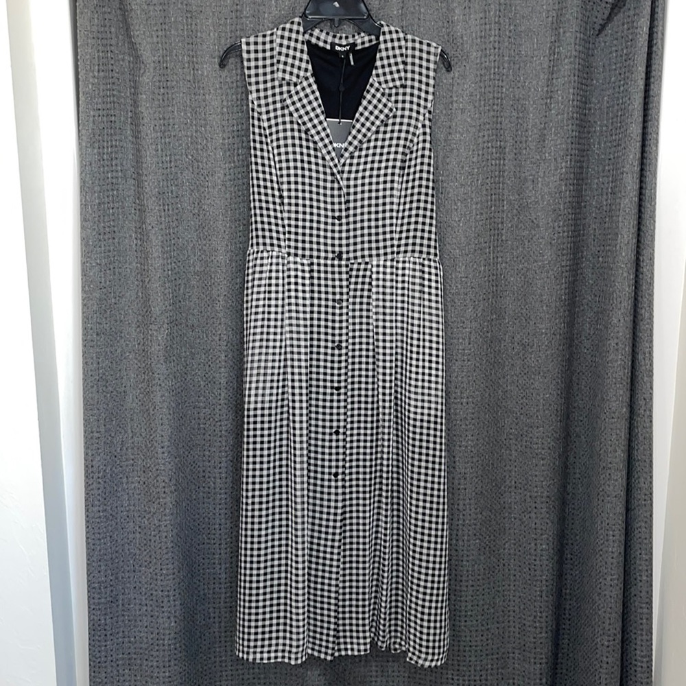 DKNY plaid dress